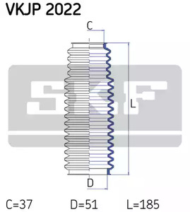 Фото VKJP2022 Комплект пыльника SKF {forloop.counter}}